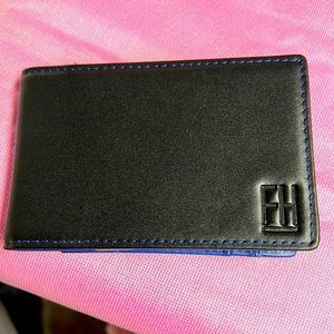 F&H Minimalist Leather 8-Card Wallet